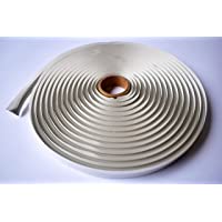 Reemo - Cinta de sellado de butilo de alto rendimiento- rollo de 8 mm x 6 m de largo